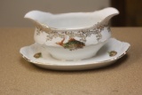 Antique/Vintage Limoges Fish Gravy Boat