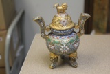 Chinese Cloisonne Urn