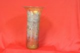 A Signed Roland Iridescent Glass Vase
