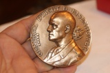 Dwight Eisenhower Bronze Plaque
