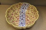 Antique Ribbed Motief Bowl