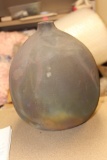 Signed Raku Pottery Jug