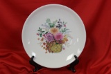 A Hutschenreuther? China Floral Plate