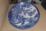 Japanese Blue and White Imari Charger
