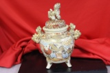 A Vintage Satsuma Urn