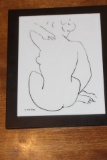 Vintage Lucite Nude