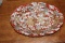Antique Kutani Floral Oval Bowl
