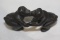 Small Cast Iron Kissing Monkeys