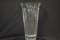 A Heavy Bohemian Crystal Vase