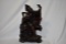 A Chinese Rosewood Figurine