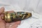 A Handpainted Hunting Scene Tobacco Pipe