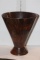 Signed Romeo Corriveau Wooden Vase