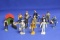 Lot of 15 Metal Figurines