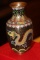 Chinese Small Cloisonne Dragon Vase