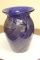 A Signed Iridescent Artglass Vase
