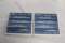 Lot of Two Delft Tile Coasters