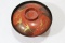 A Japanese Lacquer Style Bowl with Lid
