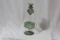 A Delicate Thin Glass Candlestick