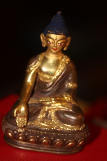Sino Tibetan Bronze God