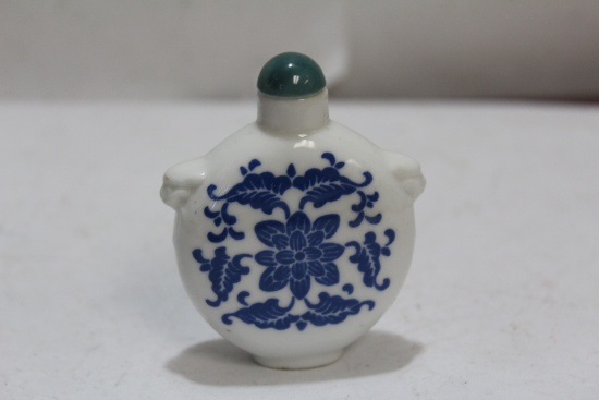 A Porcelain Snuff Bottle