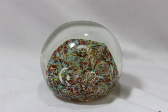An Artglass Paperweight