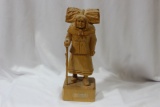 A Handcarved Wooden Figure