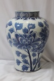 A Well Made Gumps Blue and White Vase