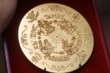 Paris, France Gilt Bronze Dore