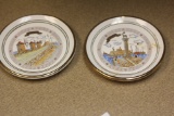 Lot of 2 Collector's Plate