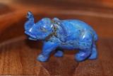 Lapis Lazuli Gemstone Elephant