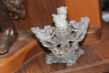 Chinese Soapstone Incense Bottle