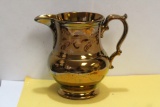 A Ceramic Lusterware Pitcher