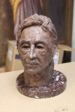 Signed Ach Terracotta Sculpture