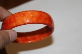 Vintage Lucite Bangle Bracelet