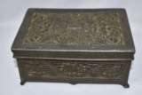 A Repousse Metal Box
