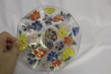 A Hand Painted and Signed Sidy Plate