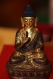 Sino Tibetan Bronze God
