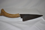 An Antler Handle Knife