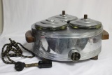A Retro Crock Pot or Food Warmer