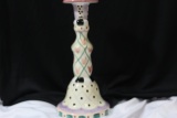 A Single Decorative Candle Stick