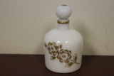 A Milk Glass Perfume Bottle