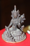 Sino Tibetan Bronze God