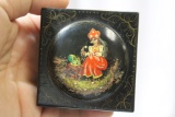 A Russian Lacquer Box