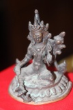 Sino Tibetan Bronze God