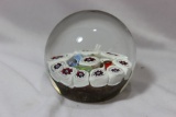 Millifiori Artglass Paperweight