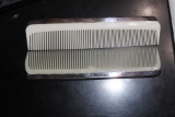 Lot of 2 Vintage Silverplate Comb