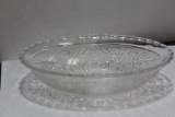 A Pressed Glass Bowl