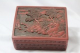 A Vintage Chinese Cinnabar Box