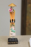 Oriental Wood Lady Statue