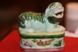 Chinese Famille Verte Foo Lion